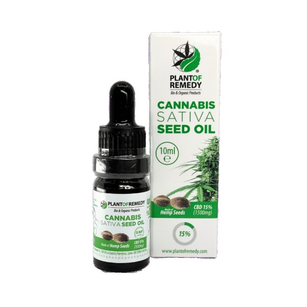 Huile CBD 15% graines de chanvre | PLANT OF REMEDY