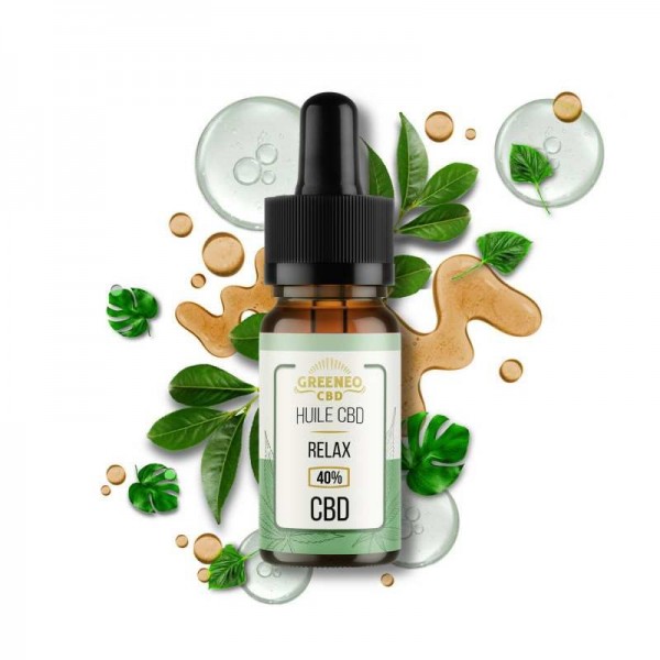 Huile CBD 40% relax | GREENEO