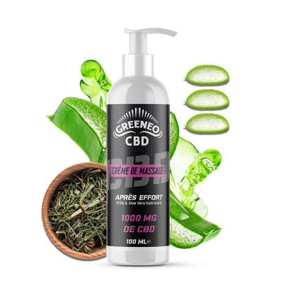 Crème de massage CBD après...