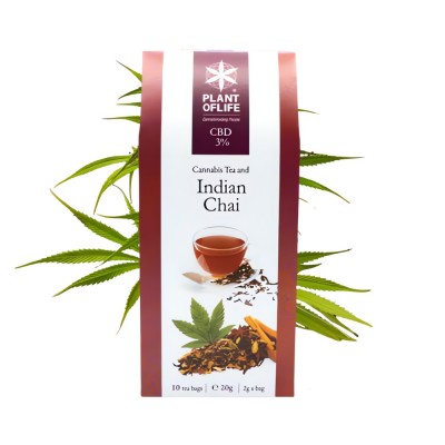 Thé CBD bio indian chai |...