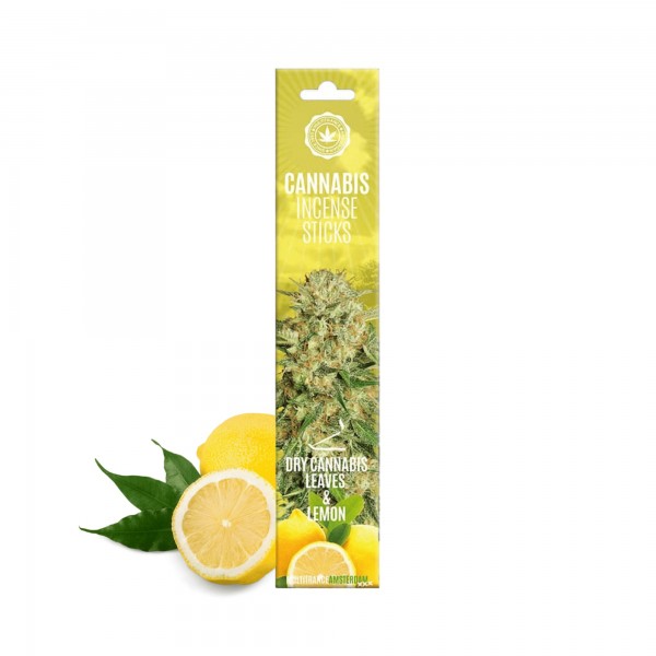 Encens Dry Cannabis Lemon Multitrance 15 bâtonnets