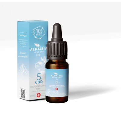 Huile CBD 5% broad spectrum...