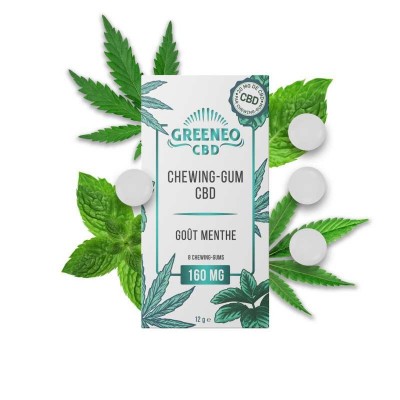 Chewing-gum CBD menthe |...