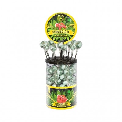 Sucette cannabis pastèque -...