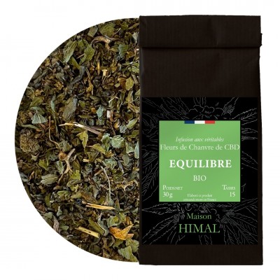 Tisane CBD bio équilibre -...