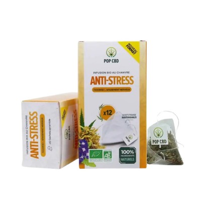 Tisane CBD bio anti stress...