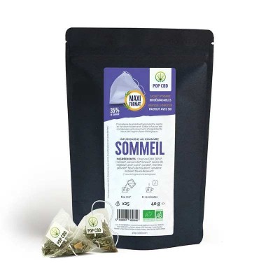 Tisane CBD bio sommeil -...
