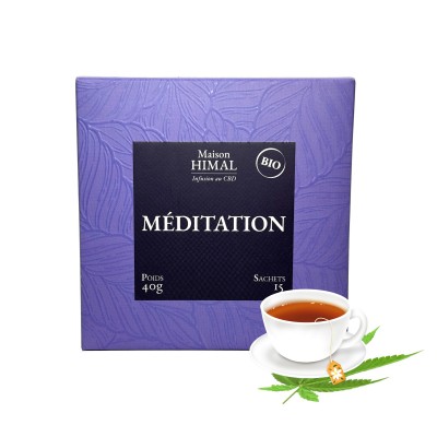 Tisane CBD bio méditation |...