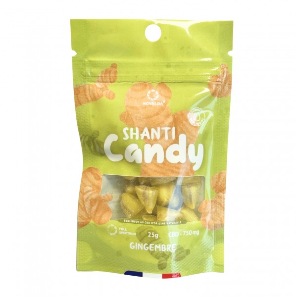 Bonbon CBD gingembre | NOVALOA