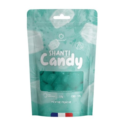 Bonbon CBD menthe fraîche |...