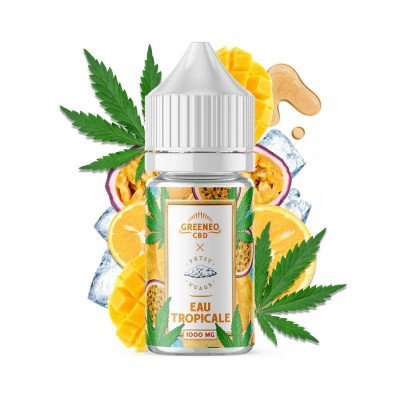 E-liquide CBD eau tropicale...